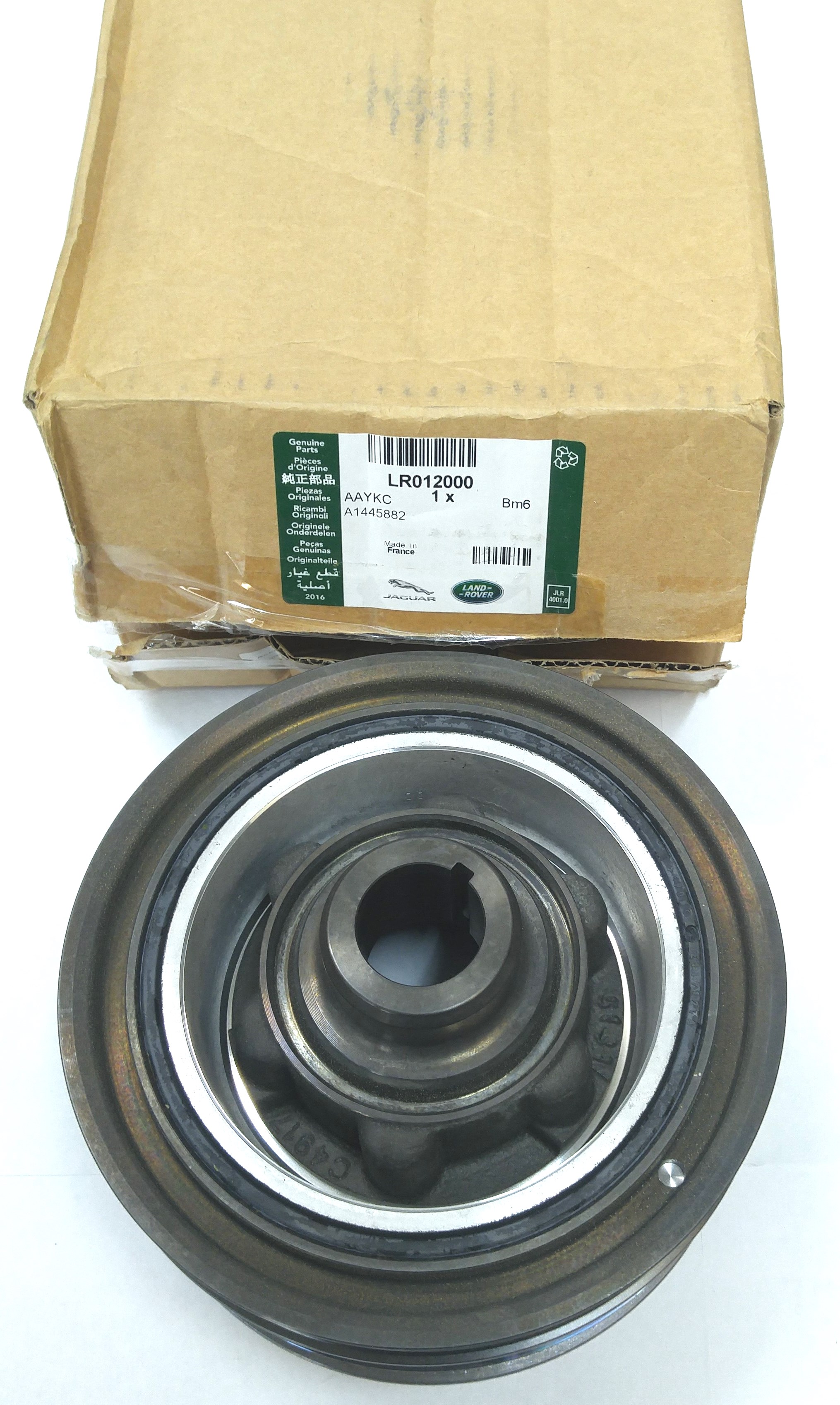 Шкив коленвала D4/RRS/RRS2 (LR012000||LAND ROVER)